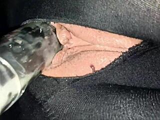 wild streetwhore's wet pink pussy pounded triple anal n creampie frenzy 😈🔥