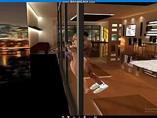 A Married Bride's Secret Imvu Slut Adventure with Big Black Cock