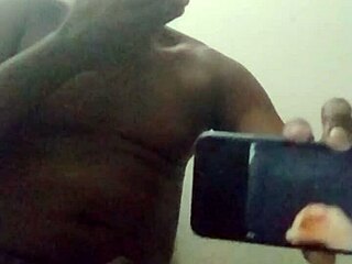 testing phone while orgasming to hot solo ebony clips does it capture every squirt