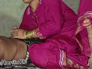 Bhabhi Devar Bedroom Fingering Leads to Big Ass Creampie Sex
