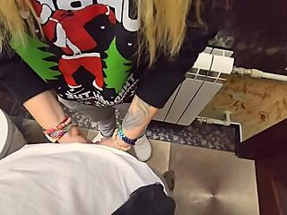 omg that public creampie pov with her soaking wet panties feels so risky