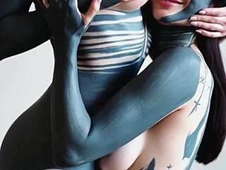 Tattooed Skin Banana Design Ai Generated!