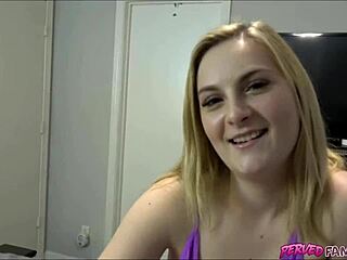 The sexy teen babe in POV begs stepbro to fuck her tight pussy and ass just like her bestie's big tits bounce wildly