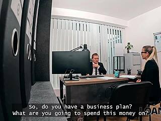 hey dude that shy big-titty euro wife in stockings gets punished hard in the garage for her naughty sex shop scheme during casting