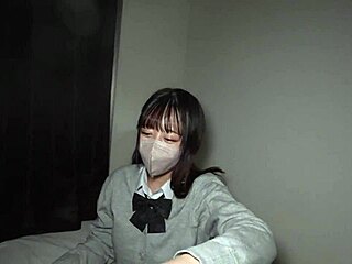G-Cup Schoolgirl's Huge Natural Tits Bounce in Pregnancy Creampie Fuck!