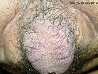 Hairy wife spreads creamy beaver wide for deep cock pounding and squirting orgasm