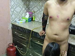 Beautiful Indian wife rides cock cowgirl first time with jija sali romantic deepthroat and creampie.