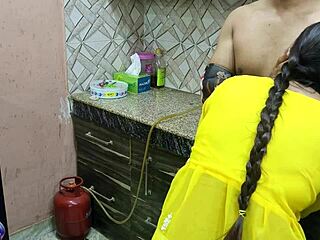 Beautiful Indian wife rides cock cowgirl first time with jija sali romantic deepthroat and creampie.