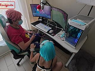 maid obeys boss's son but it goes wrong with cumshots and rides