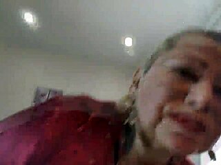 Prim Housewife In Red Satin Suddenly Slobs Neighbor's Dick Like Crazy Milf Whore Closeup