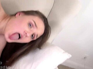 bella tornado baby bamby screams as leo casanova's big italian cock double fucks her gaping ass