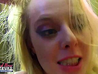 me and hot blonde mya lick gingers wet twat in steamy lesbian rimjob session