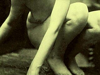 dark lantern brings two centuries of vintage hairy pussy licking action