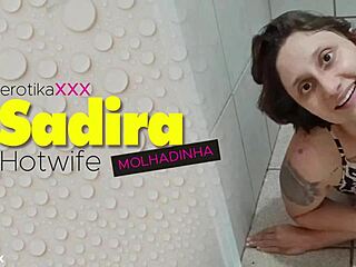 Sadira hotwife teases in wet Brazilian curves trailer