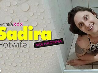 Sadira hotwife teases in wet Brazilian curves trailer