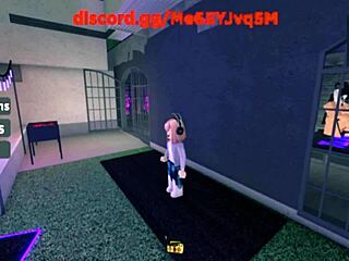 Futa Girl Dominates Friend in Roblox