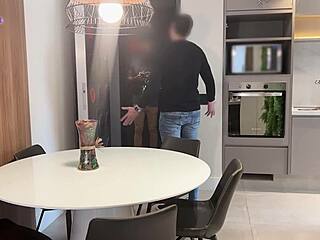 little cuck hubby tastes real men's cum from our mouths this time