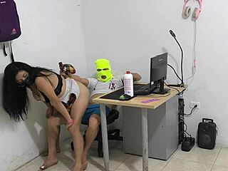 a kinky curvy latina neighbor begs for cock acting super submissive