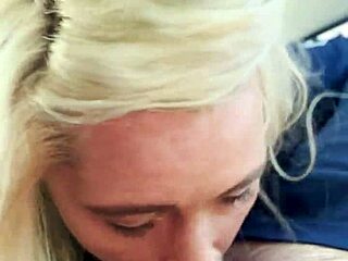 imagine this real street hooker on her knees taking a massive facial outdoors