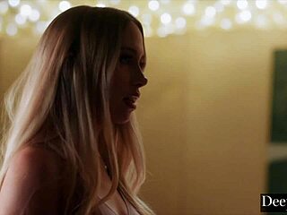 i'm goin deeper on khloe kapri's throat with my huge cock she luvs it