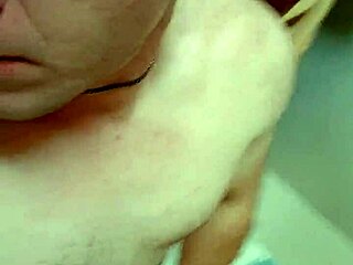 guy blasts thick ropes of hot sperm all over in solo cum explosion