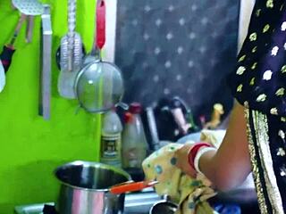 big boob indian bhabhi fucked cooking desi style 🔥👩‍🍳💦