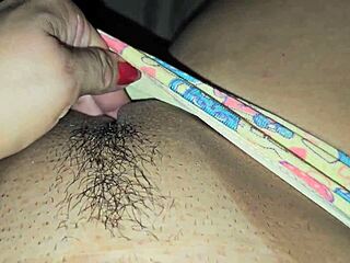 Latina milf strokes her giant clit in the dead of night solo fetish play