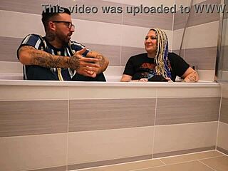 Nerdy Livie Dives into Bath for Steamy Backstage Interview