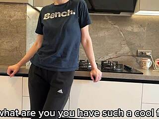 Real Cheating Russian Wife's Petite Sister Fucked Doggystyle After Argument