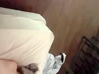 blonde milf from monterrey teases her sultry curves