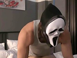hey cutie, wanna fuck this sexy asian teen's shaved pussy before the halloween party starts?