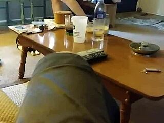 Isn't this cute blonde whore lotions up right in front of you?