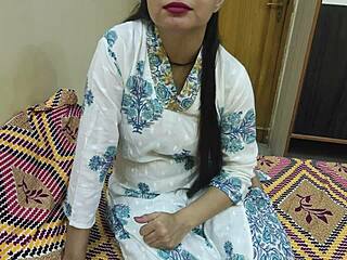 young stepmom dirty talks stepson into sex