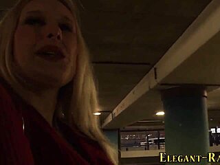 Glamorous european slut creams on massive bbc deep