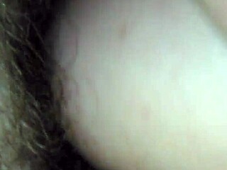 amateur chubby girlfriend's tight pussy takes first hardcore pounding from fat rod