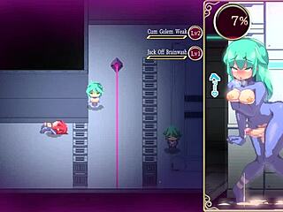 mage kanade's futanari embarks on dungeon quest episode 3 with sex robot companion