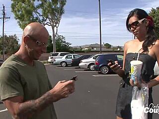 hey, check out this spanish milf valerie hart gagging deep on a stranger's cock right after meeting