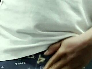 Philippine beauty cums hard on whatsapp sex call with sensual bedroom handjob facial