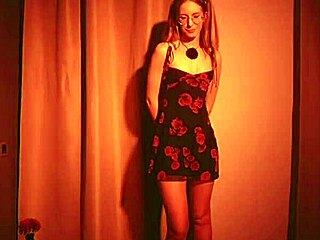 Can You Resist This Curvy French Blonde's Sexy Relaxing Dance Tease to Music?