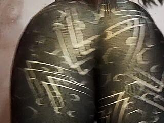sniff my sweaty yoga pants you nasty small dick boy and stroke that tiny cock hard for me