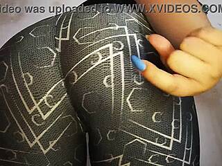 sniff my sweaty yoga pants you nasty small dick boy and stroke that tiny cock hard for me
