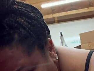 babe smothers face with big ass shaved pussy sitting 😍🍑