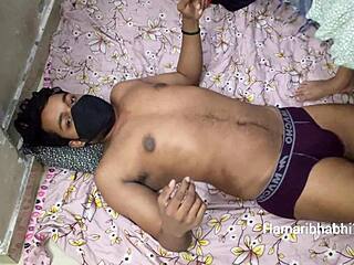 Desi girlfriend rides best friend hard after tuition class