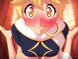 Venti Gorou Shemale Crossdresser Sucks Cock in Futanari Ladyboy Frenzy