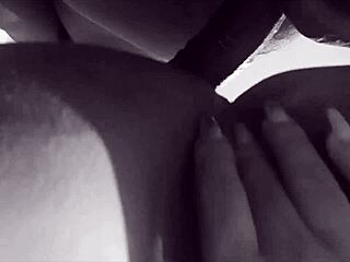 Ex-girlfriend sneaks back craving creampie fisting on my cock vibrator?