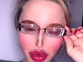 part 3: russian girl with thick accent tells fetish story in glasses