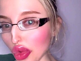 part 3: russian girl with thick accent tells fetish story in glasses