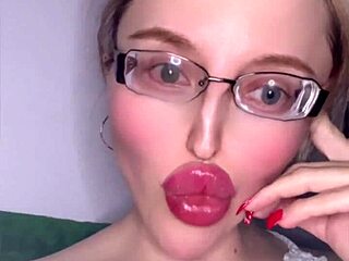 part 3: russian girl with thick accent tells fetish story in glasses