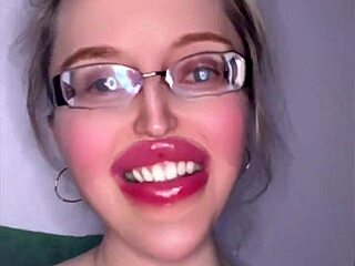 part 3: russian girl with thick accent tells fetish story in glasses