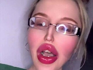 part 3: russian girl with thick accent tells fetish story in glasses